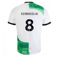 Koszulka piłkarska Liverpool Szoboszlai Dominik #8 Strój wyjazdowy 2023-24 tanio Krótki Rękaw